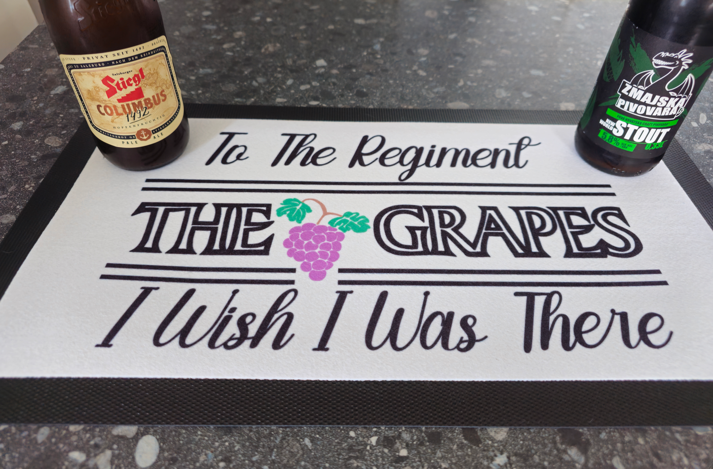 The Grapes Bar Runner - Early Doors Inspired Design - To The Regiment - I Wish I Was There