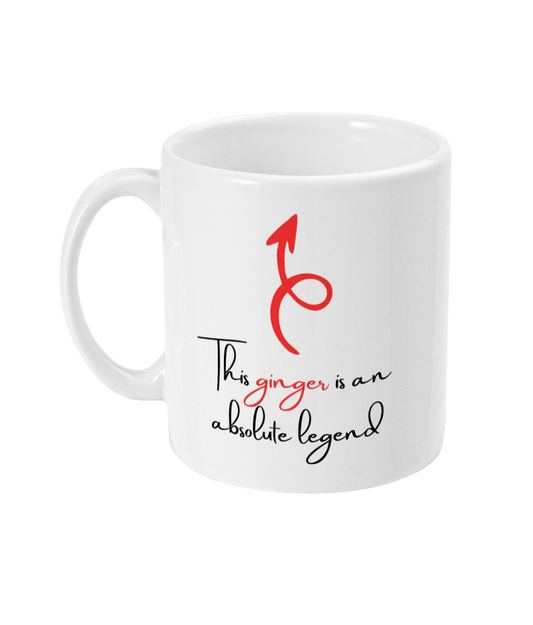 This Ginger Is An Absolute Legend - 11oz Mug