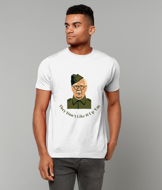 Dad's Army Inspired T-Shirt - They Don’t Like It Up ‘Em