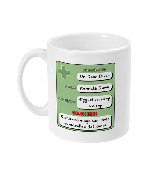 Chopped Up Eggs In A Cup - Early Doors Inspired - 11oz Mug