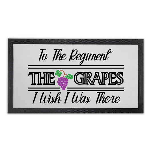 The Grapes Bar Runner - Early Doors Inspired Design - To The Regiment - I Wish I Was There